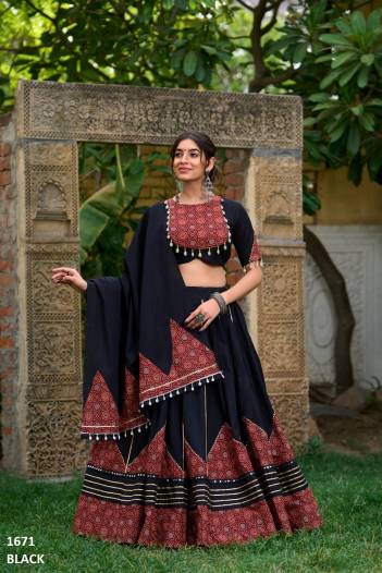 AAWIYA PRATYAKSHA 1671 BLACK DESIGNER LEHENGA CHOLI WHOLESALER IN INDIA